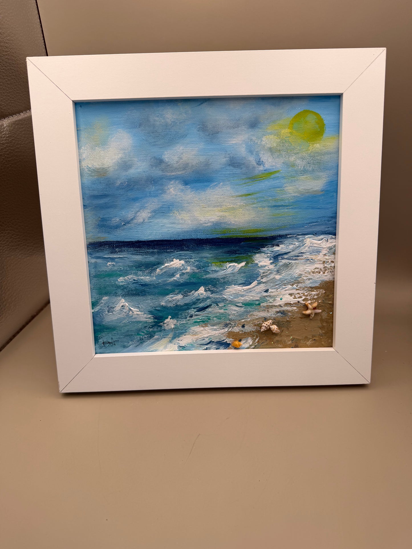Original Coastal Seascape Artwork – Hand Painted by Emma Hughes