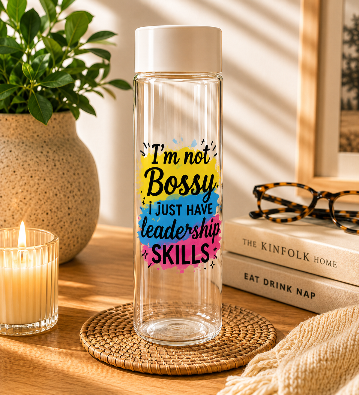 I’m Not Bossy Water Bottle