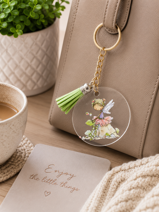 Fairy Tassel Keyring