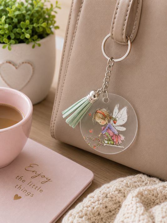 Fairy Tassel Keyring